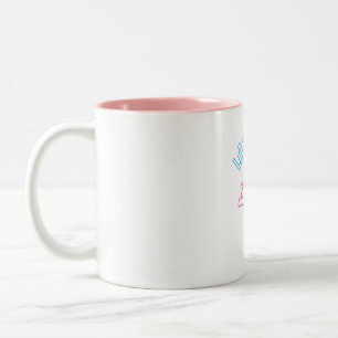 Lazy Day Hundsnooze Wochenende Zweifarbige Tasse