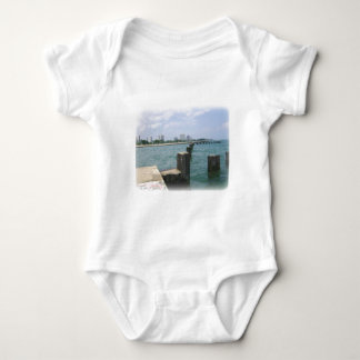 Lazy Day on Docks Baby Strampler