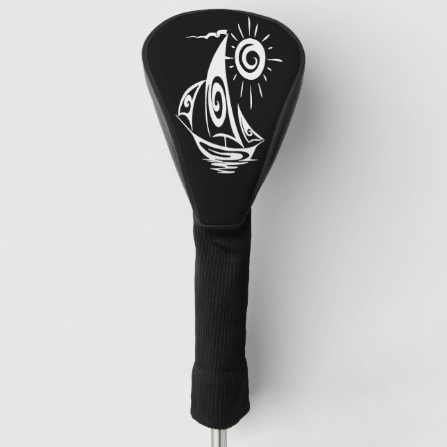 Lazy Day Sailing Golf Headcover (Vorderseite)