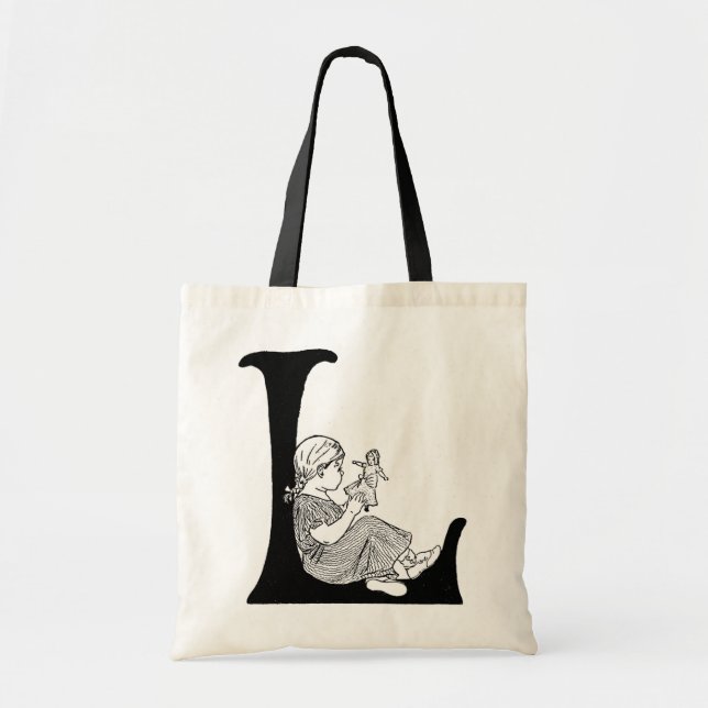 Lazy Days Letter 'L' - Bag Tragetasche (Vorne)
