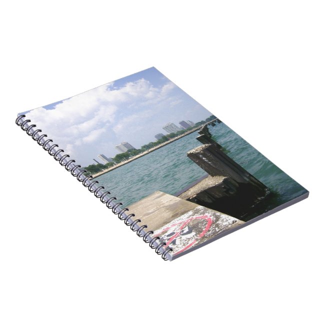 Lazy Days on Dock Notizblock (Rechte Seite)