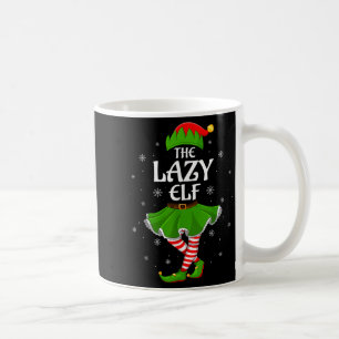 Lazy Elf Christmas Family Girls Elf Squad Xm Kaffeetasse