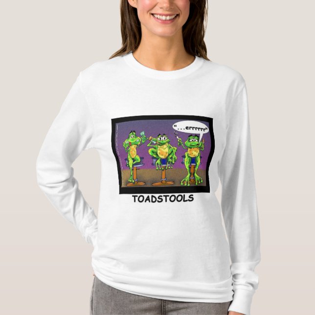 Lazy Frogs alias Toadstools Funny Gifts & T-Shirts (Vorderseite)