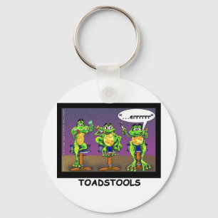 Lazy Frogs alias Toadstools Funny Gifts & T-Shirts Schlüsselanhänger