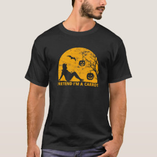 Lazy Halloween Costume Shirt so tun, als wäre ich