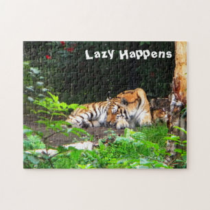 Lazy Happens Siberian Tiger
