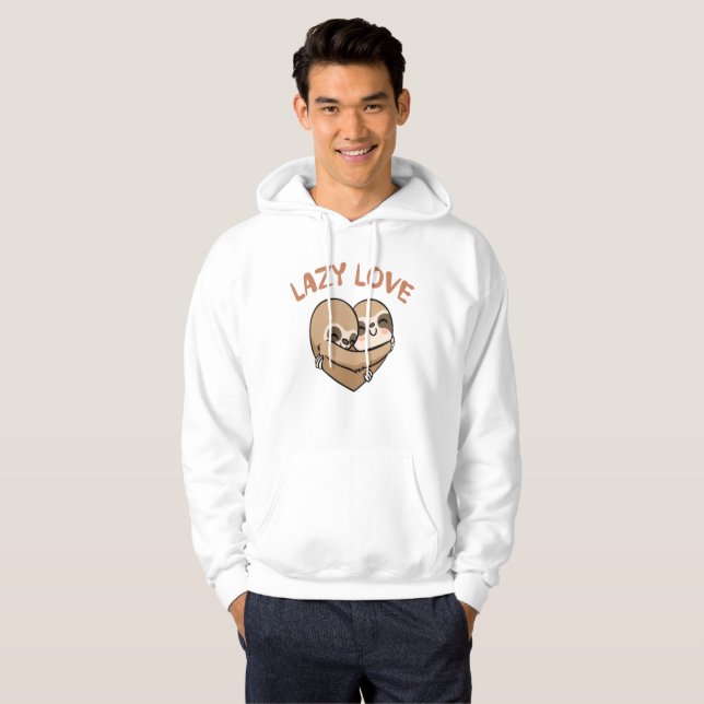 Lazy Liebe Hoodie (Vorne ganz)