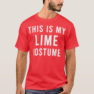 Lazy Limon Tequila Kostüm Funny Trick Leckerei Can T-Shirt
