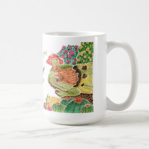 Lazy Lizard Quote Wüste Landschaft personalisiere Kaffeetasse