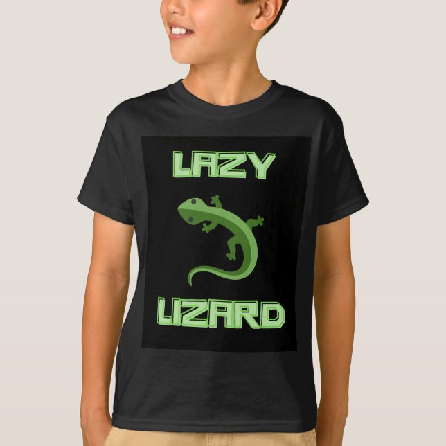 Lazy-Lizard T-Shirt (Vorderseite)