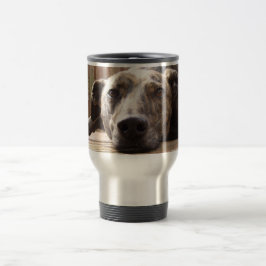 Lazy Lurcher Reisebecher