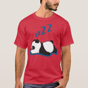 Lazy Panda Bear Schlafen Tiergeschenk Schlaf T-Shirt