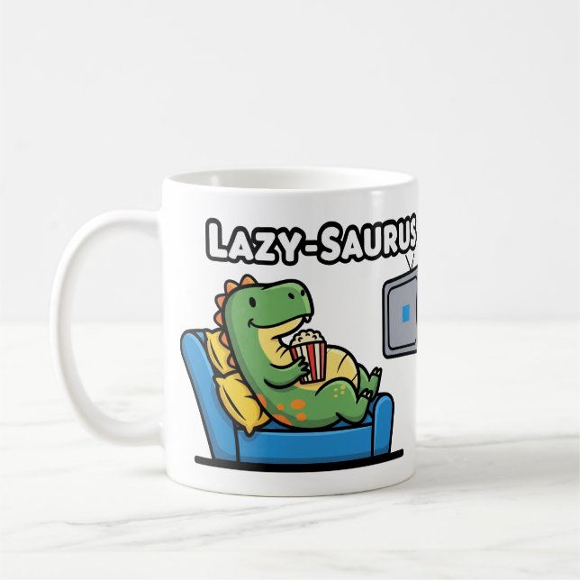 Lazy-Saurus Kaffeetasse (Links)