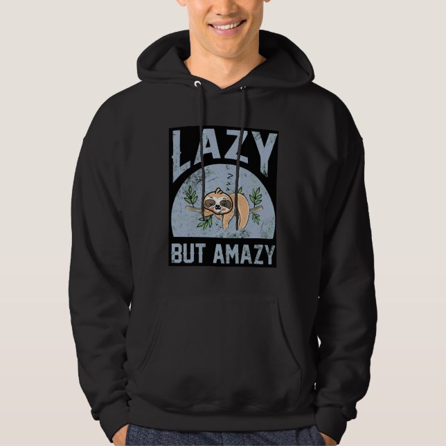 Lazy Sloth 57 Hoodie (Vorderseite)