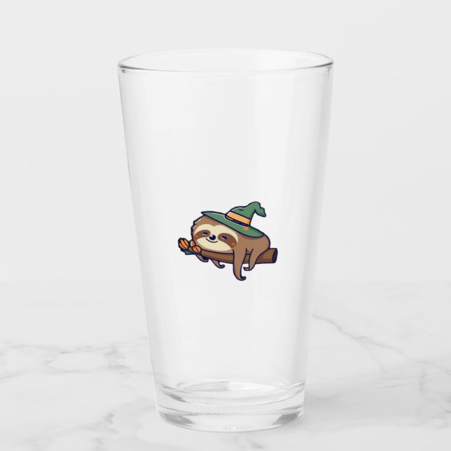 lazy sloth kawaii Classic T-Shirt Glas (Vorderseite)