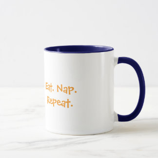 Lazy Sloth Mug – Eat. Nap. Repeat ☕🐾 Tasse