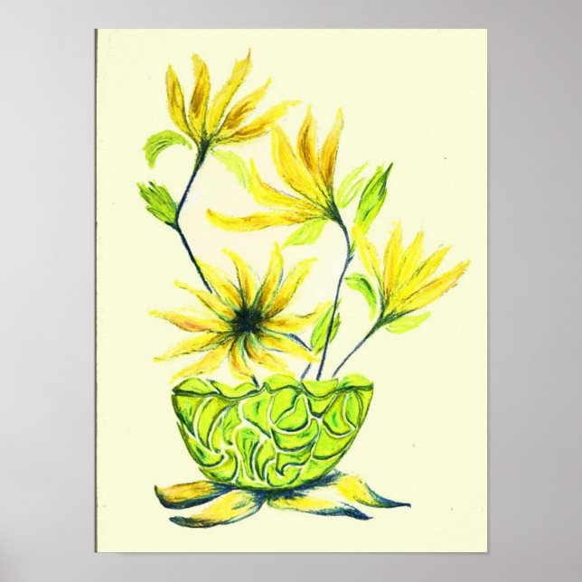 Lazy Vase Poster (Vorne)