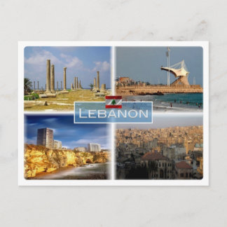 LB Libanon - Beirut - Postkarte