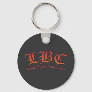 LBC - Long Beach Kalifornien Schlüsselanhänger