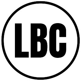 LBC - Sticker rond classique longue plage
