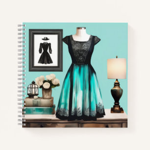 LBD Little Black Dress Journal Sketching & Writing Notizbuch