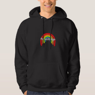 LBGT-Flagge Gay Pride Menschliche Schwester Umarmu Hoodie
