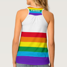 LBGT PRIDE RAINBOW TANK, DIY FARBE HUES