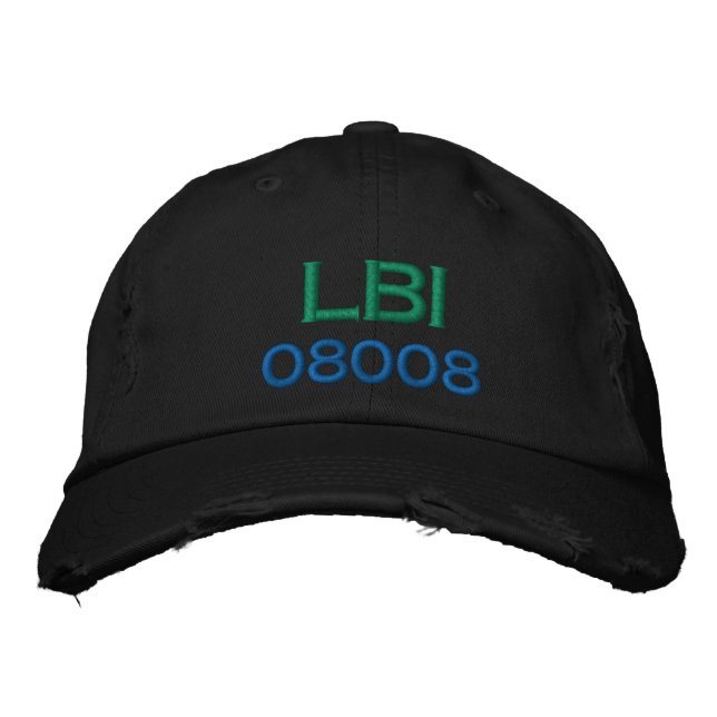 LBI 08008 CASQUETTE CASQUETTE LONG BEACH ISLAND (Devant)
