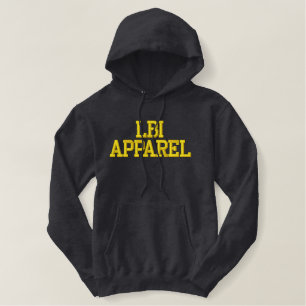 LBI APPAREL MARKENZEICHEN BESTICKTER HOODIE