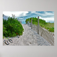 LBI Beach-Szene