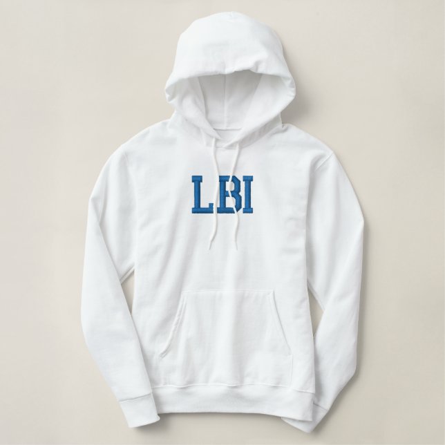 LBI HOODIE LONG BEACH INSEL NEW JERSEY (Design vorne)