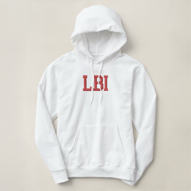 LBI HOODIE LONG BEACH INSEL NEW JERSEY (Design vorne)