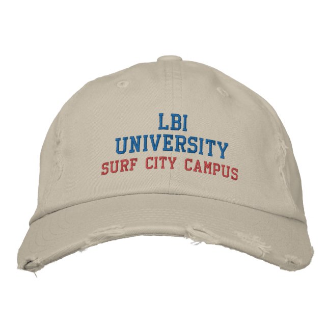 LBI UNIVERSITY MARDEMARKÉ CASQUETTE EMBROIDÉE (Devant)