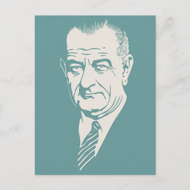 LBJ POSTKARTE (Vorderseite)