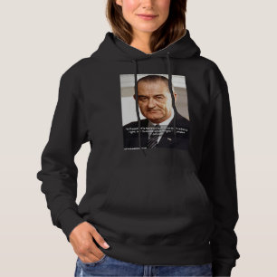 LBJ und "Das Richtige wissen" Zitat Hoodie