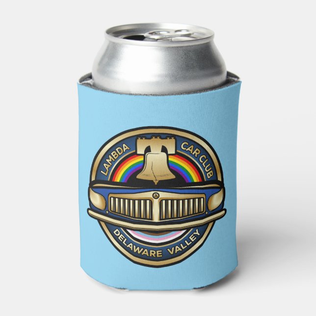 LCCI DelVal Can Cosy (Light Blue) Dosenkühler (Kanne Vorderseite)