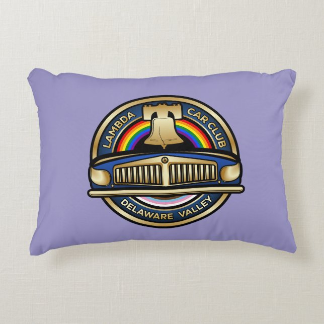 LCCI DelVal Throw Kissen (Lavendel) (Vorderseite)