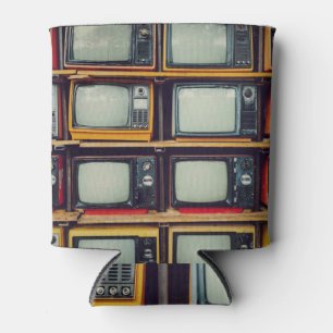 LCD-Bildschirm für das alte Retro-Fernsehen Dosenkühler