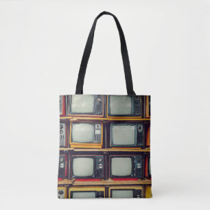 LCD-Bildschirm für das alte Retro-Fernsehen Tasche