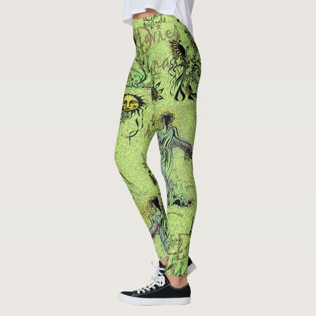 LCDavies Designer-Leggings Leggings (Links)