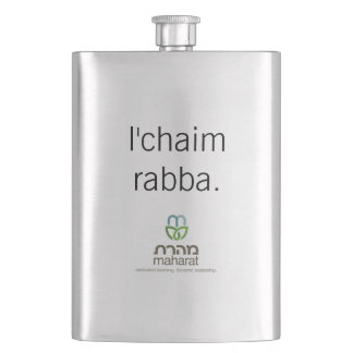 L'chaim Rabba Flask Flachmann