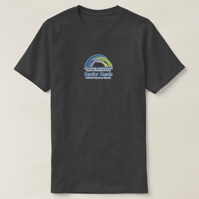 LCOG S&DS Senior Meals / Mahlzeiten auf Rädern T-Shirt (Design vorne)