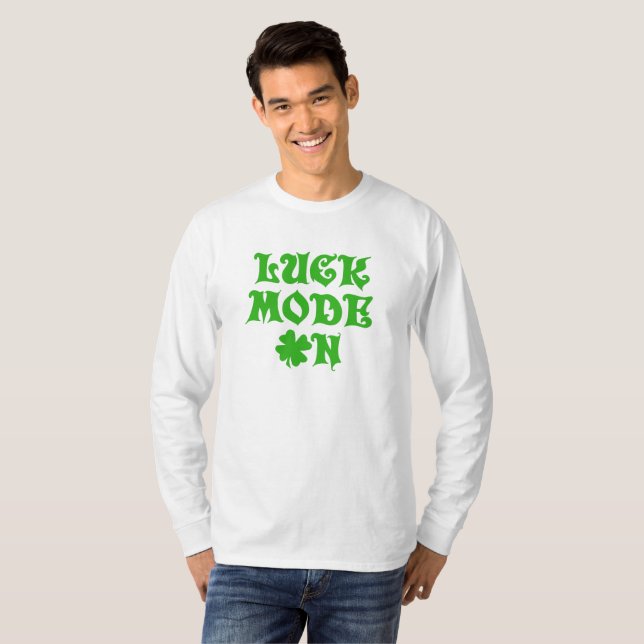 Lcuk-Modus auf dem T - Shirt (Vorne ganz)