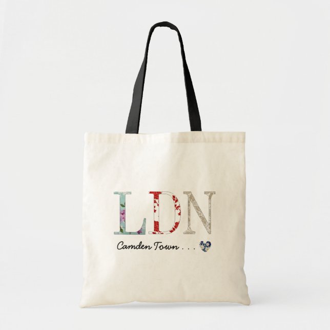 LDN: Camden-Stadt Tragetasche (Vorne)