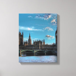 ldof London - WESTMINSTER view - Leinwanddruck