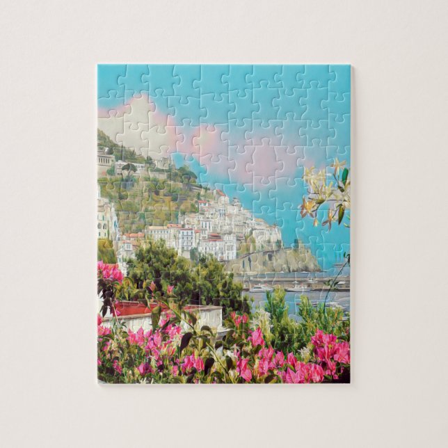 ldp AMALFI - Panorama - Küste von Amalfi - (Vertikal)