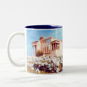 ldp Athen - Akropolis - Kulturpflanzen Zweifarbige Tasse