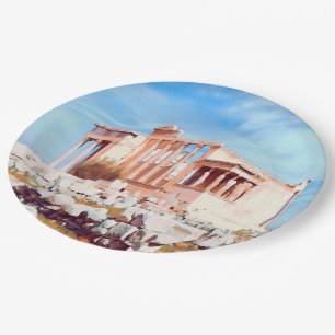 ldp Athens - Akropolis - Kulturhauptstadt Pappteller