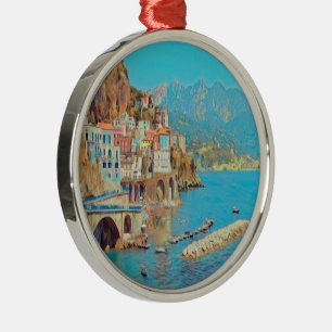 ldp ATRANI.- Amalfi Küste - Ornament Aus Metall