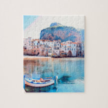 ldp CEFALæ- Sizilien - Strand - Panorama